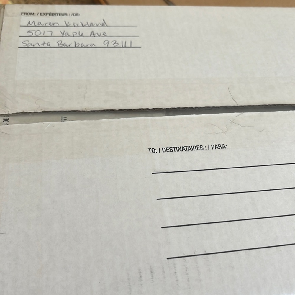 Box for david